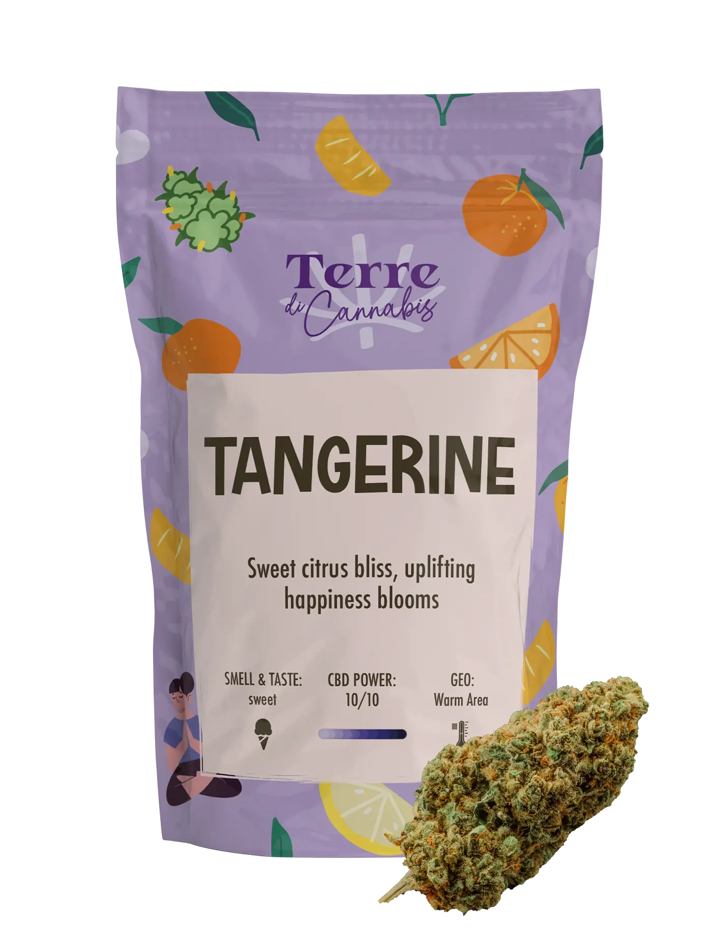 Tangerine | Fiori di CBD