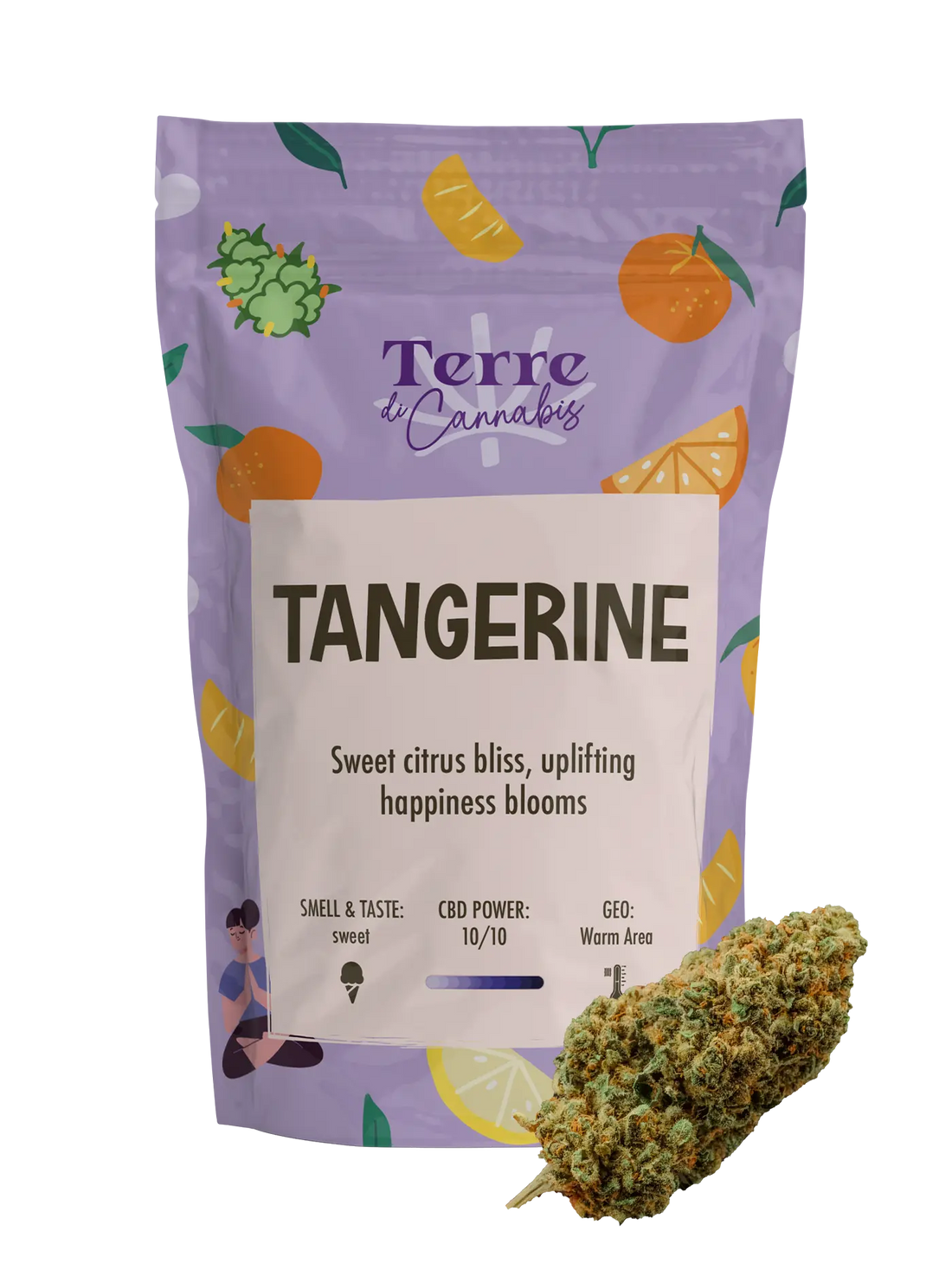 Tangerine | Fiori di CBD